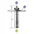 shumee Manfrotto 163-12 adapter 28 mm steblo M12 navoj