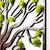 Wallity Zidna dekoracija Tree 1, 90x1x44 cm, Smeđe boje