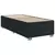 Vidaxl Box spring postelja z vzmetnico črna 90x200 cm umetno usnje