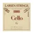 Struna G 3/4 Larsen medium 639.559