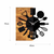 WALLXPERT Wooden Clock 32