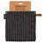 Striped kitchen apron, 68 x 85 cm, Sherlock, black - Tiseco