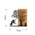 Atelier Del Sofa Zidna dekoracija The Tree And The Shaking Children, 58x59 cm, Crna