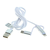 Podatkovni kabel iz USB-A na MicroUSB 2.0/USB-C/Lightning, 1.00 m