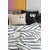 Funny - Crni i Braon King Posteljina Set