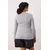 Trendyol Curve Ženska bluza Tbbaw26Af00093, Siva