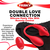 Frisky Double Love Connection Silicone Panty Vibe with Remote Control