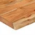 Zidna polica 100x20x2,5 cm pravokutna bagremovo drvo živi rub