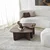 Hanah Home Set klub stolova Ballare, 2 komada, Braon