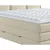 MID.YOU POSTELJA BOXSPRING 160 cm  x 200 cm , tekstil bež