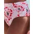 B by Ted Baker Bikini hlačke živo rdeča/črna/bela
