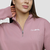 GymBeam Ženska dukserica Agile 1/2 Zip Woodrose