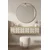 Hanah Home komoda Arex 120, 120 cm, hrast Sapphire / bela / zlatna