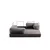 Atelier del Sofa Dvosed Via Con, 200x100x80 cm, Smeđa boja