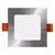 APLED - LED ugradno svetlo za kupatilo SQUARE LED/3W/230V IP41 85x85 mm