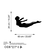 Wallity Zidna dekoracija Yoga 12, 60 x 26 cm, Crna