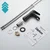 Diplon Baterija za lavabo ST 2562BL, Crna