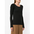 Muller Of Yoshiokubo - rib top sweater - women - Black