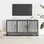 TV ormarić sivi Sonoma 100x35x50 cm Konstruirano drvo i metal