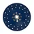 Kraft&Dele 125 mm diamantni abrazivni disk za brušenje kamnite posode