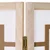 Homestyle4U Pregradna stena, 3-delna Shoji slog, 120x2x170 cm, rjava