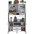 Hanah Home Višenamenska komoda JE169-3260, 120 x198.6 x38 cm, Bela