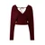 Trendyol Milla Ženski duks Twoaw21Kz1277, Bordo
