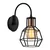 Opviq Zidna lampa E27 Socket, Crno-Bronzana