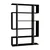 Hanah Home Polica 110x161x25,5cm Antracit-Svetlobraon