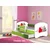 Deciji krevet ACMA II 180x80 F + dusek 6 cm GREEN40
