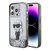 Karl Lagerfeld KLHCP15LLKKNSK iPhone 15 Pro 6.1 transparent hardcase Liquid Glitter Ikonik (KLHCP15LLKKNSK)