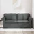 Vidaxl Kavč Temno siva 175 x 82 x 80 cm blago
