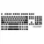 Keycaps SteelSeries - PrismCaps - Black