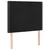 Vidaxl Box spring postelja z vzmetnico črn 90x190 cm žamet