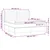 Vidaxl Box spring postelja z vzmetnico temno modra 180x200 cm žamet
