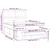 Vidaxl Box spring postelja z vzmetnico temno rjava 140x200 cm blago