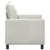 Vidaxl Kavč Krem 126 x 81 x 87,5 cm Žamet