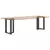 Noge za blagovaonski stol T-oblika 2 kom Crne 50x35x(72-73) cm Čelik
