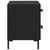 Noćni ormar s ladicama 2 pcs Crni hrast 40 x 35 x 47,5 cm