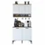 Hanah Home višenamenski ormarić JE271, 90,2 cm, beli / orah