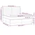 Vidaxl Box spring postelja z vzmetnico modra 160x200 cm blago