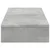 Stalak za monitor boja betona 100x27x10 cm konstruirano drvo