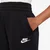 Nike K NSW CLUB FT SHORT LBR, dječije hlače, crna FD3015