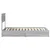 Krevet s od storage Siva Sonoma 90 x 190 cm Konstruirano drvo