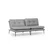 Atelier del Sofa GR110 Martin Sofabed Sofa, Siva
