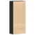 Ormar za cipele Crna 80 x 39 x 178 cm Konstruirano drvo