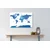Slika zemljevid sveta s posameznimi državami - 30x20