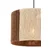 Opviq Luster Cane, 30x30cm, Bež-crni