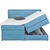 Esposa BOXSPRING POSTELJA 140 cm x 200 cm , tekstil modra