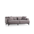 ATELIER DEL SOFA Sofa dvosed Jaguar 2 Brown Grey